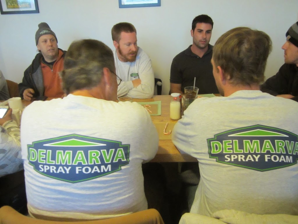 Members of the Delmarva Spray Foam Team Celebrate the Holidays, in Georgetown, Delaware
