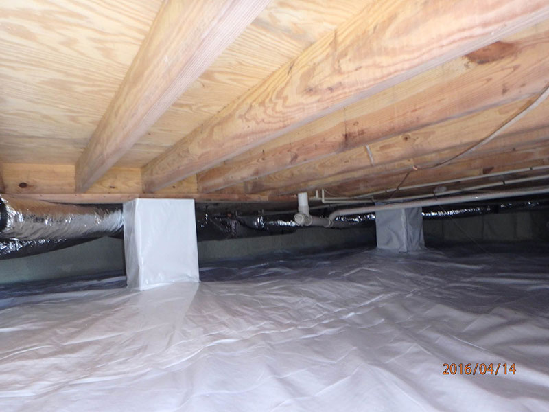 conditioned crawl space